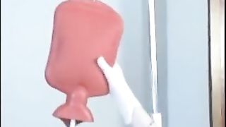 Dumb sex slave Veronica Stone gets an enema by Natali Demore