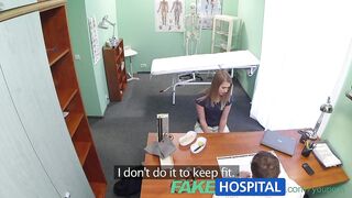 FakeHospital Innocent blonde gets the doctors massage