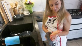 This Italian floozy is in the mood for cock in her butt and calls a friend to get her ass banged