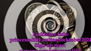 Locktober Chastity Challenge With Erotic Trance (ENROLL NOW)