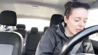 Going Thru a Drive Thru while Trying Not To CUM