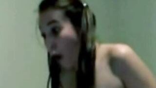 Vibrator Explodes In Lesbians Pussies