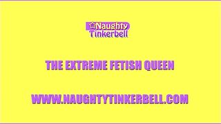 Tinkerbell plays with realistic surprise erotic sexual doll