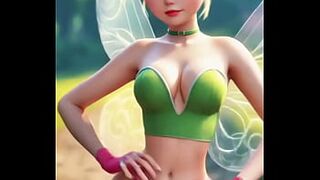 A different side of Tinker Bell you've never seen before. Absolutely magical! AI-generated