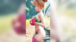 A different side of Tinker Bell you've never seen before. Absolutely magical! AI-generated