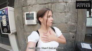 Doggy, Cowgirl, Missionary, Facial - Er fickt mich in Mailand, Italien - VLOG