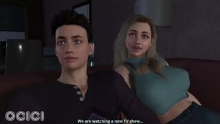 I eat the giant ass of the MILF who lives with my girlfriend while this playgirl's at home - 3D Hentai - OCICI