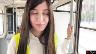 Bus Conductor Changes Her Life For The Better And Fucks A Stranger