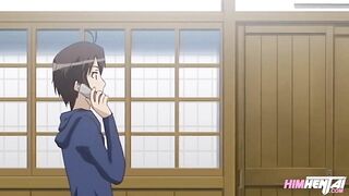 [HENTAI][UNCENSORED] He screws his stepsister's lesbian friend