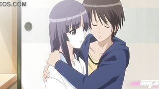 [HENTAI][UNCENSORED] He screws his stepsister's lesbian friend