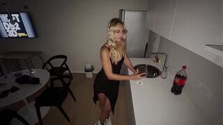 My friend's stepsister desires my GIANT WANG anew! CREAMPIE - BABYDOLL x COFLA24CM