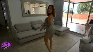 I wanted new NIKE shoes so i SCREWED the SHOE man and let him SUCK my VAGINA for a free pair! POV