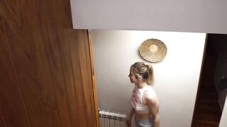 Old man with HUGE SHLONG destroys this poor blonde teen's throat - Keilabassi77 & Elnonohub
