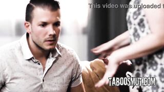 Cheating Husband Screws His Busty Therapist During the time that His Wife Watches