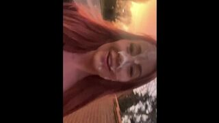 BRITISH STEP MUM takes MASSIVE FACIAL then walks OUT IN PUBLIC!