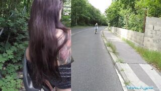 Public Agent Lost Tourist Screwed outside underneath a Bridge