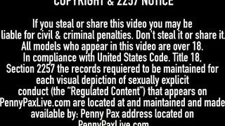 Milky White Penny Pax & Riley Reid Explore Their Hot Bodies!
