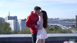 StepBrother and StepSister Hid on the Roof until Parents See