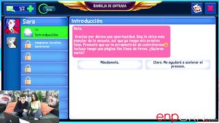 Gameplay porno con Katrina Moreno y Jordi ENP. Jugando al FAP CEO.