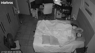 They d to forget the camera like insane in the bedroom