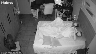 They d to forget the camera like insane in the bedroom