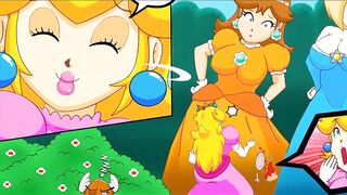 princess peach daisy & rosalina Giga Strumpets adventures