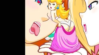 princess peach daisy & rosalina Giga Strumpets adventures