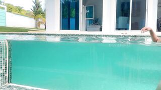 Piscina + Yoga ? Mi primera vez haciéndolo! - Danilisboa