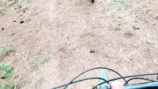 Bike ride ended with hard sex in the midst of the forest with my new friend.