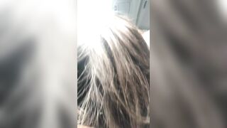 Lesbian bestfriend gets moist during a training session and bends over