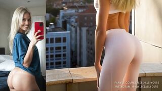 Perfect Golden-haired Booty Compilation - AI Generated