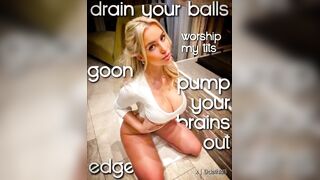 Pump Don’t Cum - Goon Edge Leak - Big Tits Comp