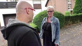 DEUTSCHLAND REPORT - Indecent amateur German granny Judith S. gets picked up and fucked