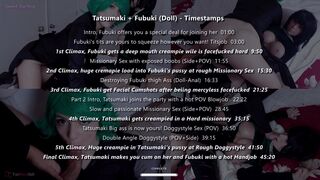 Fubuki and Tatsumaki threesome (Pleasure West Doll Collaboration) - Fascinating Darling