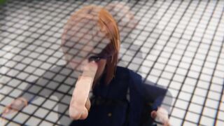 [JUJUTSU KAISEN] Nobara Kugisaki drilled in throne room 3D COMICS