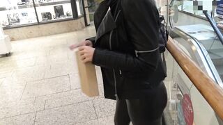 Cum floozy in the shopping mall - Fuck me in public