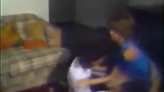 retro lesbian catfight