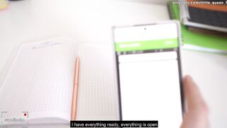 Student screwed a teacher on the table / POV - syndicete