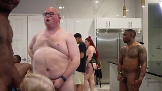 EAGER 20 PERSON ORGY