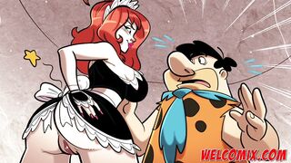 Deep cleaning! Flintstoons! Cartoons porn