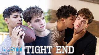 NastyTwinks - Tight End - Hot Football Weenie Jordan Haze falls in love with team fellow Jayden