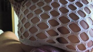 I rub the ideal twat against my stepbrother's giant wang and dance him provocatively