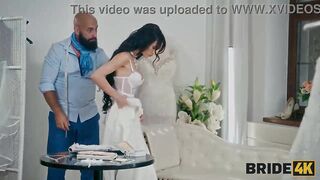 BRIDE4K. Kama Oxi was banged on the wedding salon