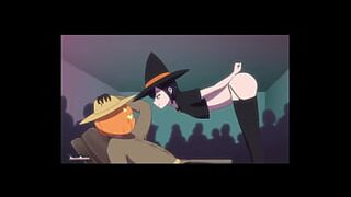Mavis Dracula gets screwed for the first time at a human Halloween party