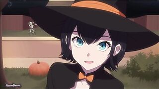 Mavis Dracula gets screwed for the first time at a human Halloween party