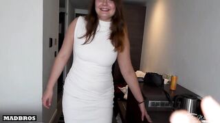 I get fucked by my neighbor, I make him cum 3 times and this man gives me a great facial!!