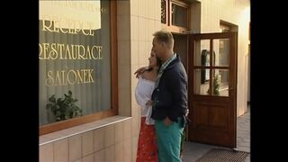 Filthy Pig Husband Sells His Wife for Money to a Stud Who Bangs Her
