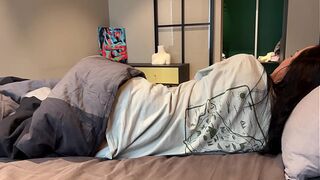 One Room, Also Many Secrets! Stepmom shares couch with stepson