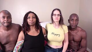 Desperate Amateurs hot moms get their big breasts and constricted BBW twat drilled hard by big black shlong