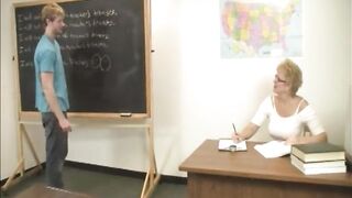 Teacher Denies Orgasm
